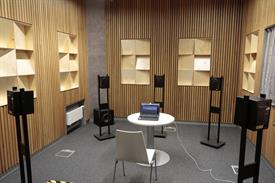 Scientific listening test chamber